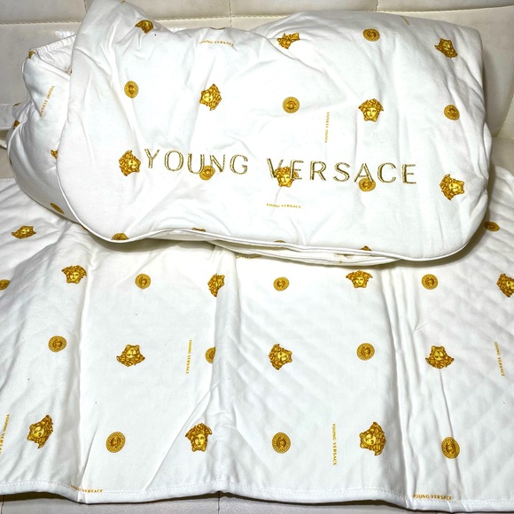 Versace Other - NWT Versace Diaper Bag with Changing Pad
